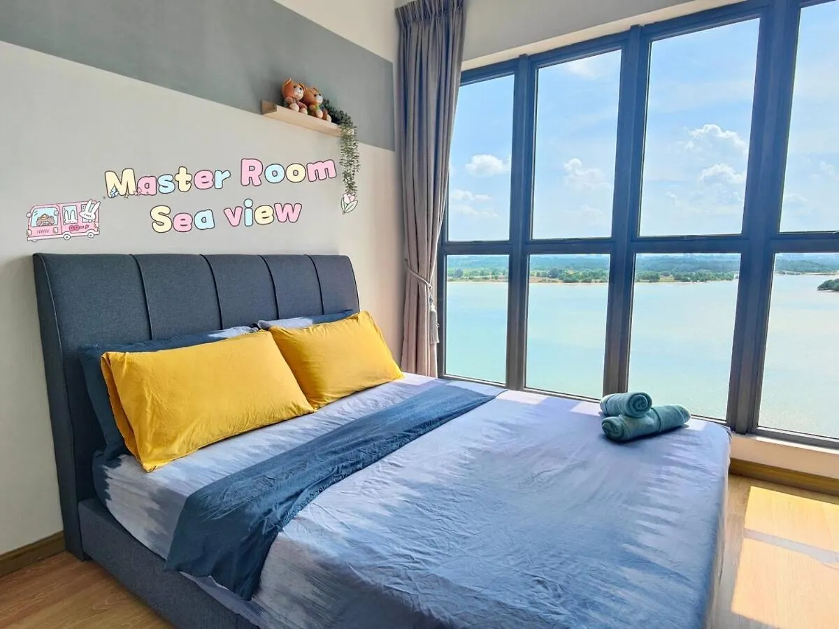 Apartmán 03Johor Bahru, Seaview, Danga Bay Free Parking 2Br